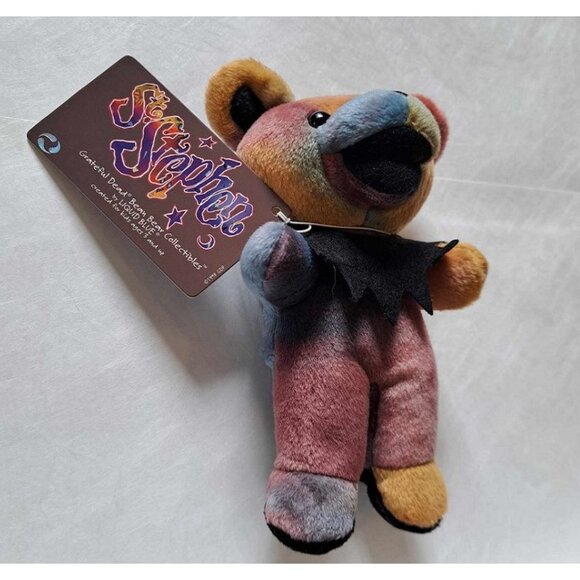 Grateful Dead Bean Beanie Bear St Stephen Limited Edition Collectible Plush Doll - Picture 2 of 4